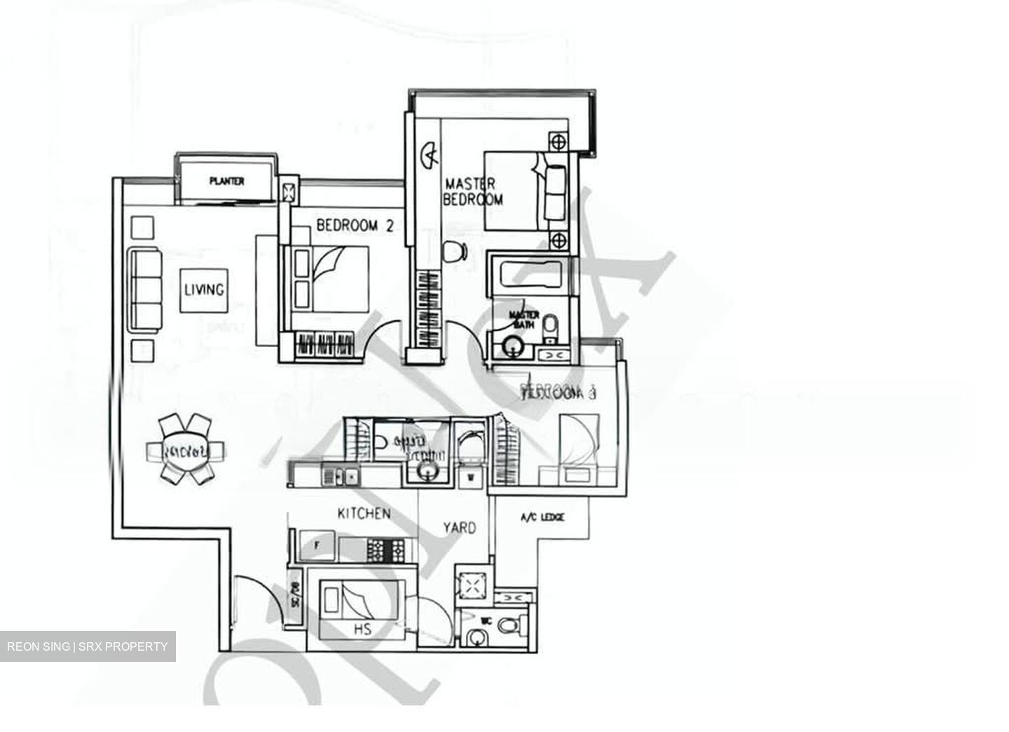 The Quintet (D23), Condominium #576357201